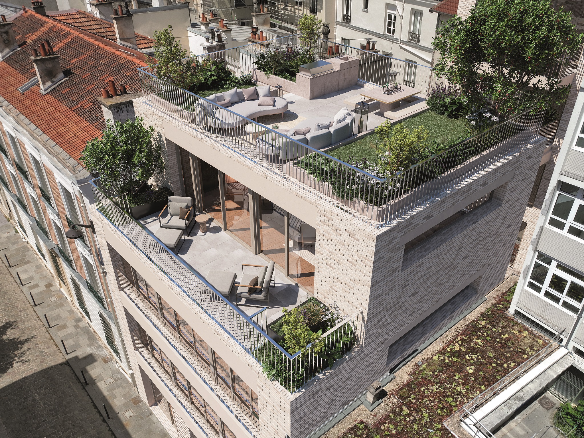 PARIS 14 ALESIA - Pers rooftop duplex